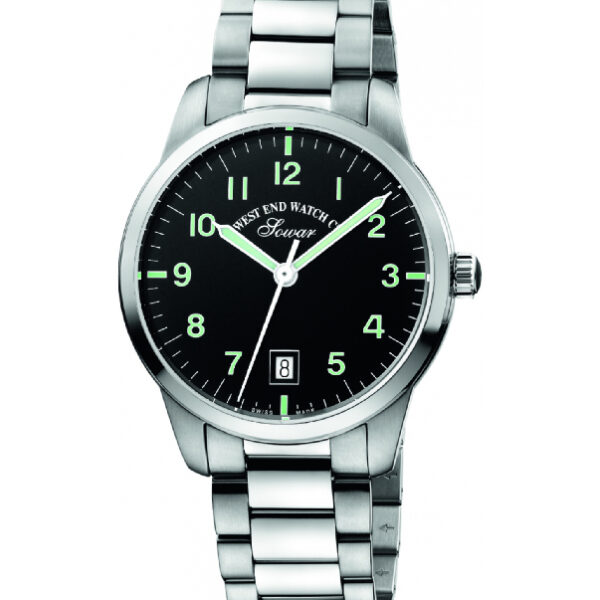 WEST END UNISEX EVERBRIGHT QUARTZ WATCH 38MM(8090.10.3307W)