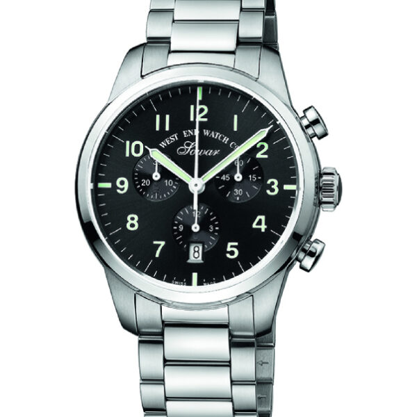 WEST END MEN EVERBRIGHT CHRONOGRAPH QUARTZ WATCH 40MM(8091.10.3307W)