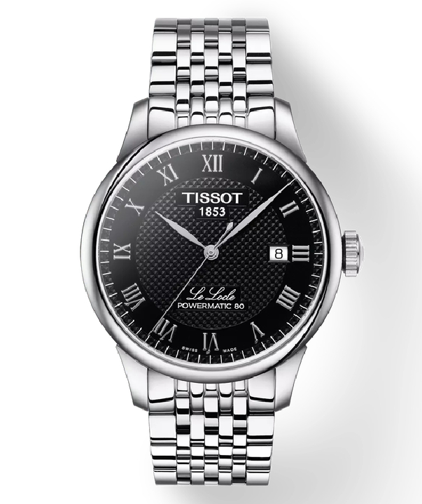 Tissot Le Locle Chrono T006.414.11.053.00 – Orologio Cronografo Automatico Uomo – Cassa In Acciaio 42mm, Vetro Zaffiro, Cinturino In Acciaio