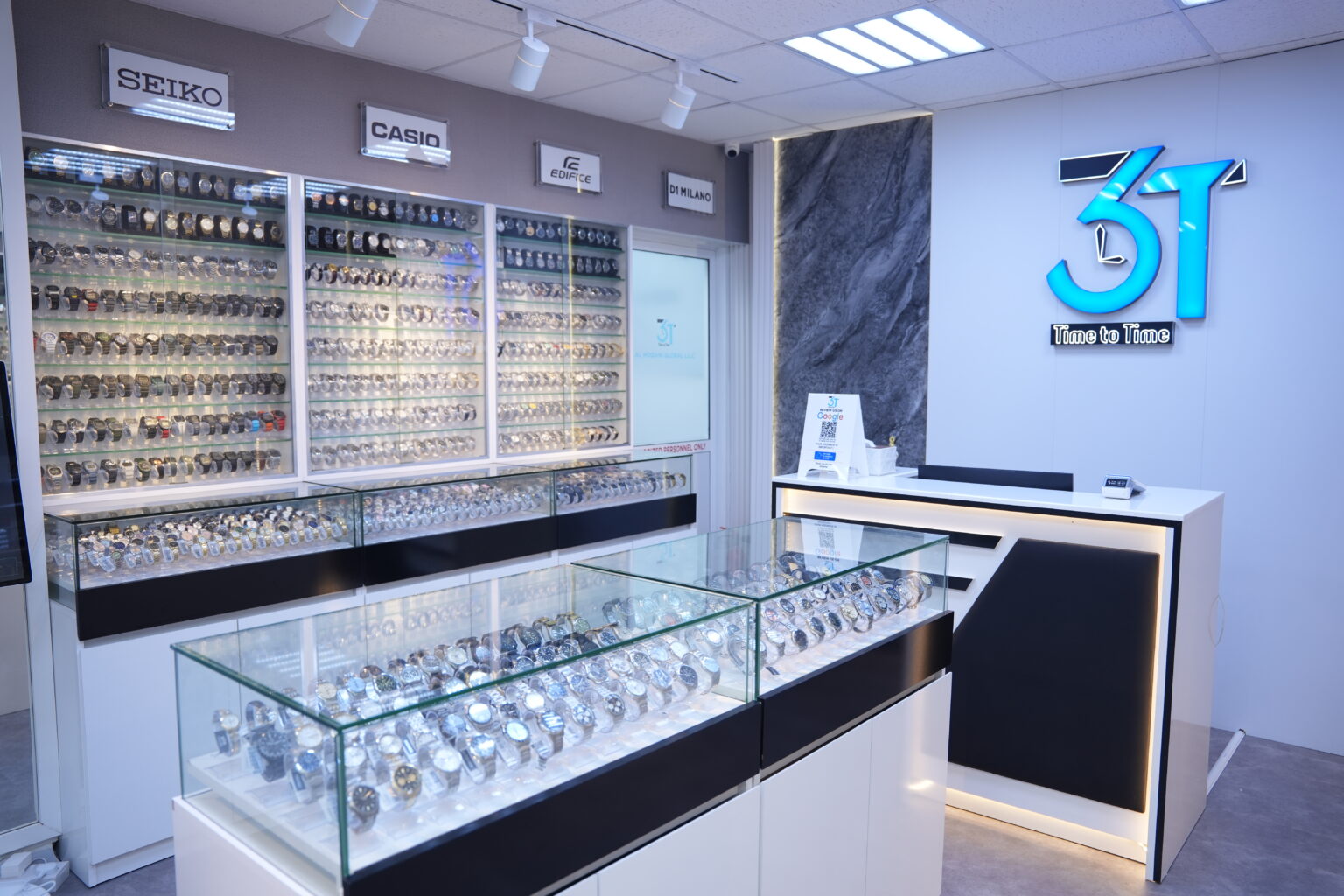 3T Oman showroom interior